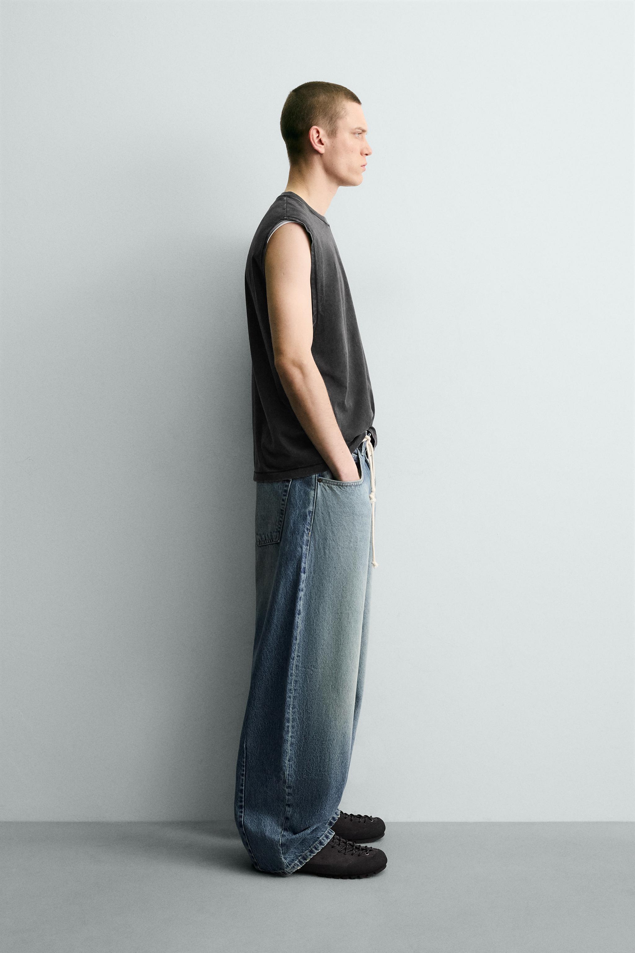 T-SHIRT TANK DÉLAVÉ